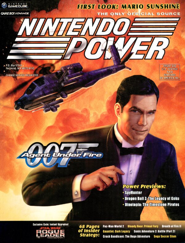 Nintendo Power Issue 155 (April 2002) cover